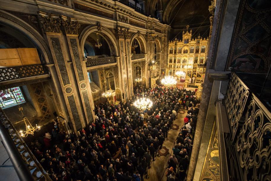 Catedrala mitropolitană din Iași, în Prima Duminică a Postului Nașterii Domnului/ Foto: Tudorel Rusu