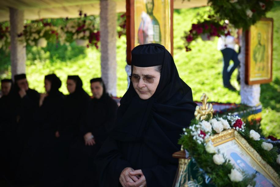 Maica Mariami Tunza, noua stareță a așezământului monahal de la Crăiniceni / foto: Lucian Ducan